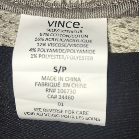 VINCE Open Drape Front Jacket - Picture 7 of 9